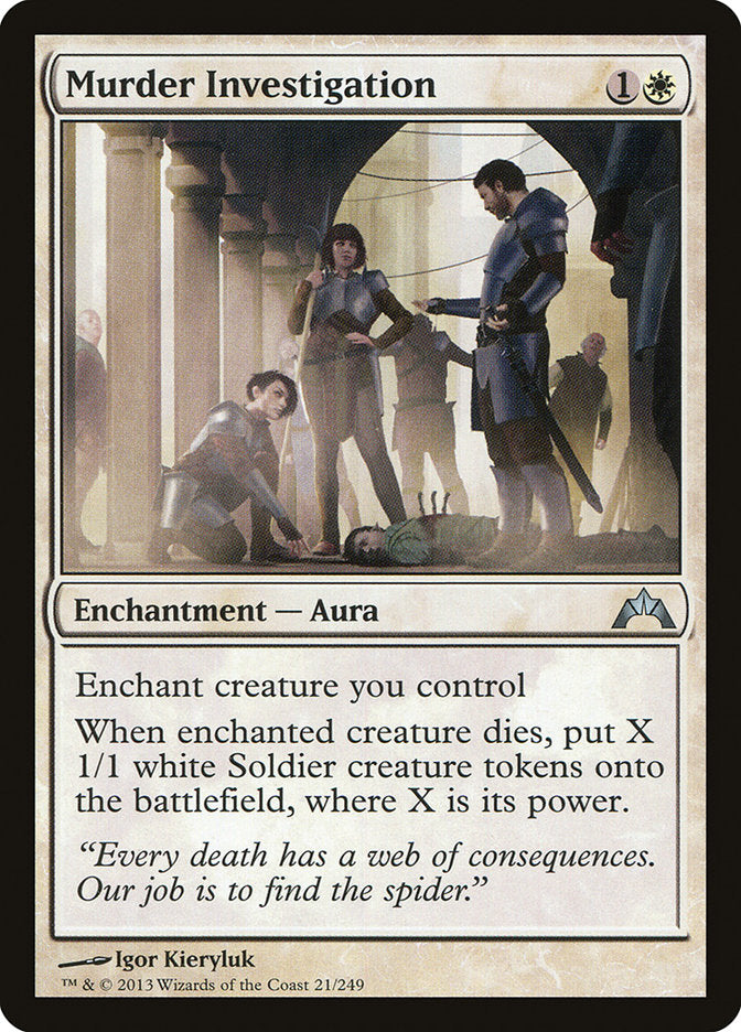 Murder Investigation [Gatecrash] [Foil]