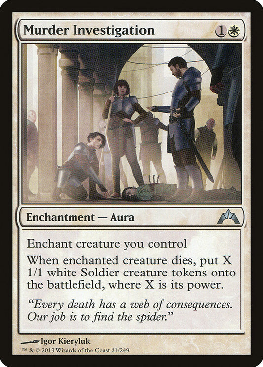 Murder Investigation [Gatecrash] [Foil]
