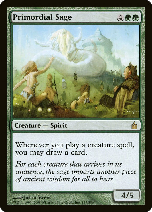 Primordial Sage [Ravnica: City of Guilds] [Foil]