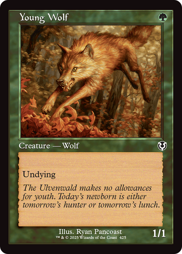 Young Wolf (Retro Frame) [Innistrad Remastered] [Foil]