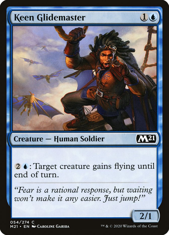 Keen Glidemaster [Core Set 2021] [Foil]
