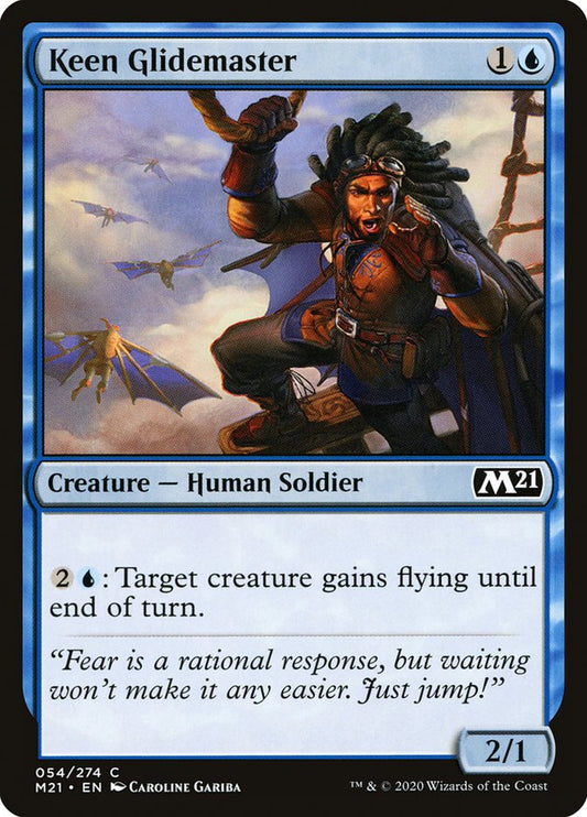 Keen Glidemaster [Core Set 2021] [Foil]