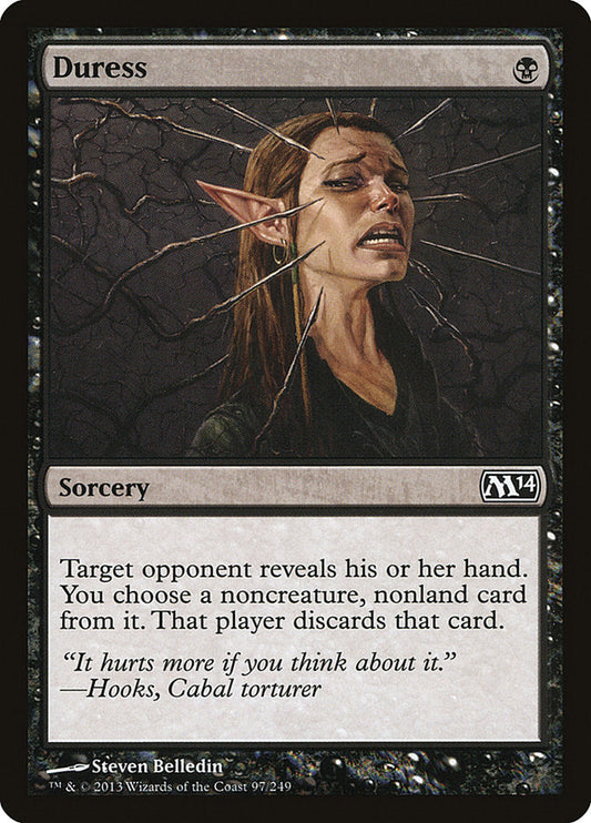 Duress [Core Set 2014] [Foil]