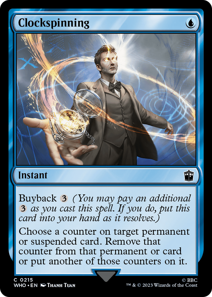 Clockspinning [Doctor Who] [Foil]
