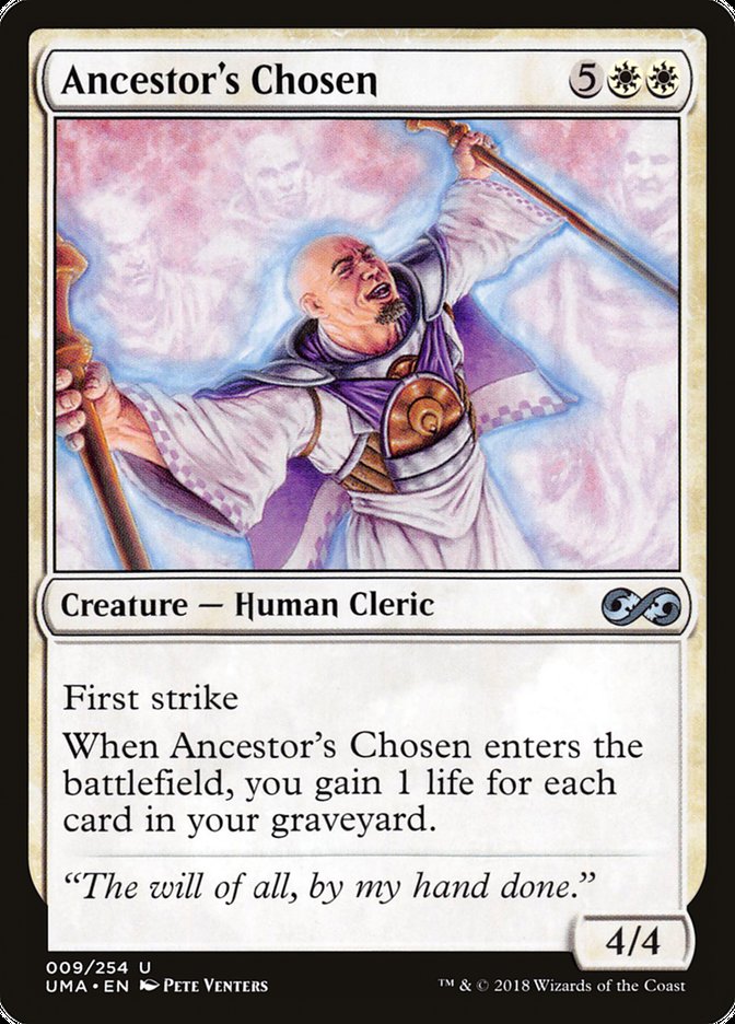 Ancestor's Chosen [Ultimate Masters] [Foil]