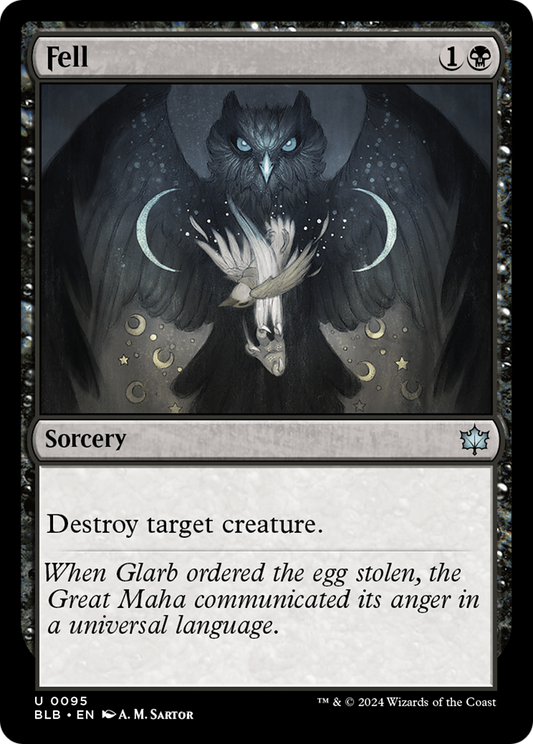 Fell [Bloomburrow] [Foil]