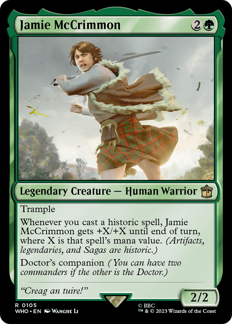 Jamie McCrimmon [Doctor Who] [Foil]
