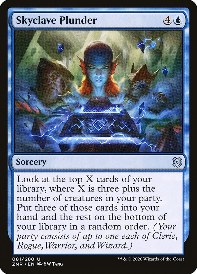 Skyclave Plunder [Zendikar Rising] [Foil]
