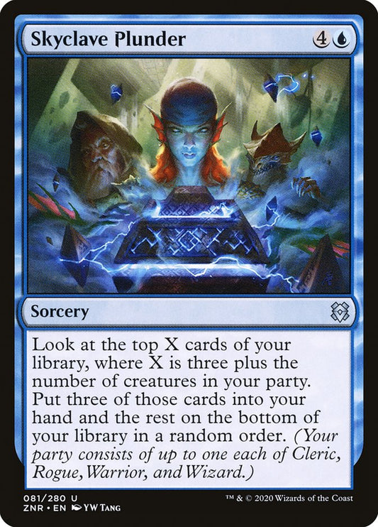 Skyclave Plunder [Zendikar Rising] [Foil]