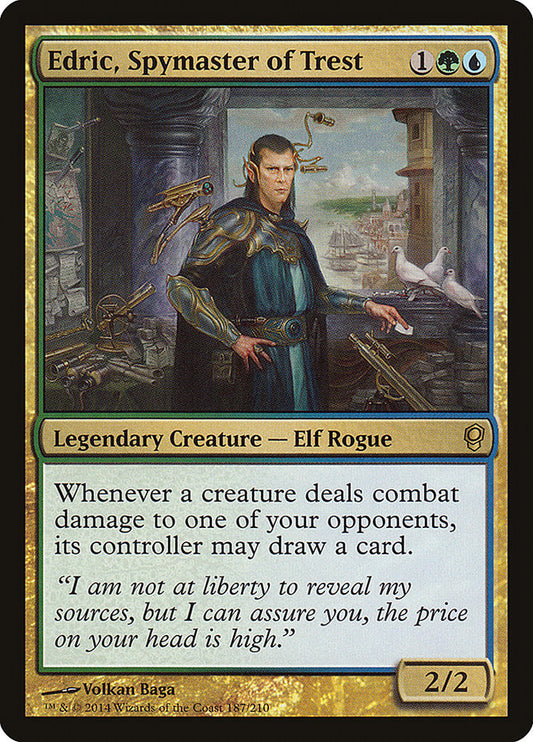 Edric, Spymaster of Trest [Conspiracy] [Foil]