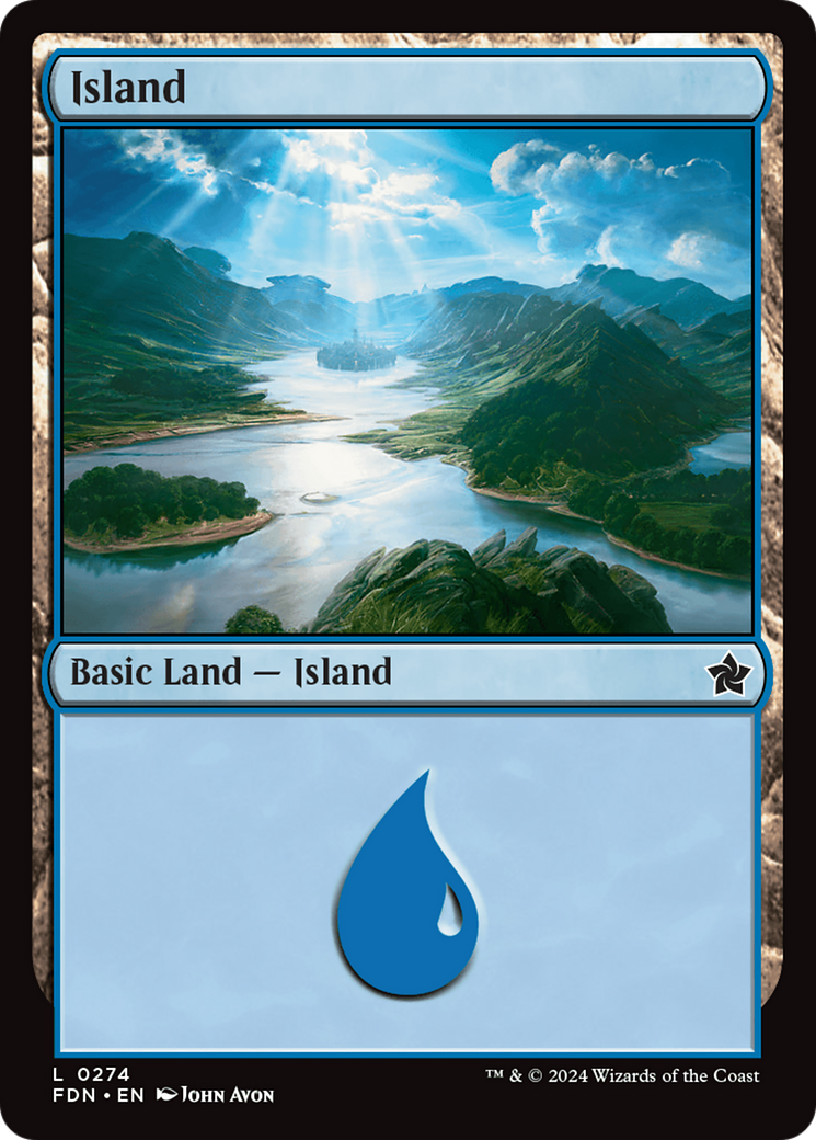 Island (0274) [Foundations] [Foil]