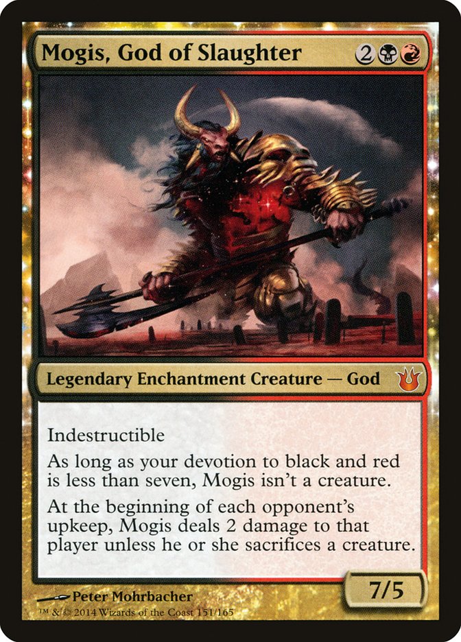Mogis, God of Slaughter [Born of the Gods] [Foil]