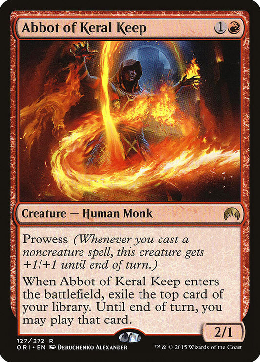 Abbot of Keral Keep [Magic Origins] [Foil]