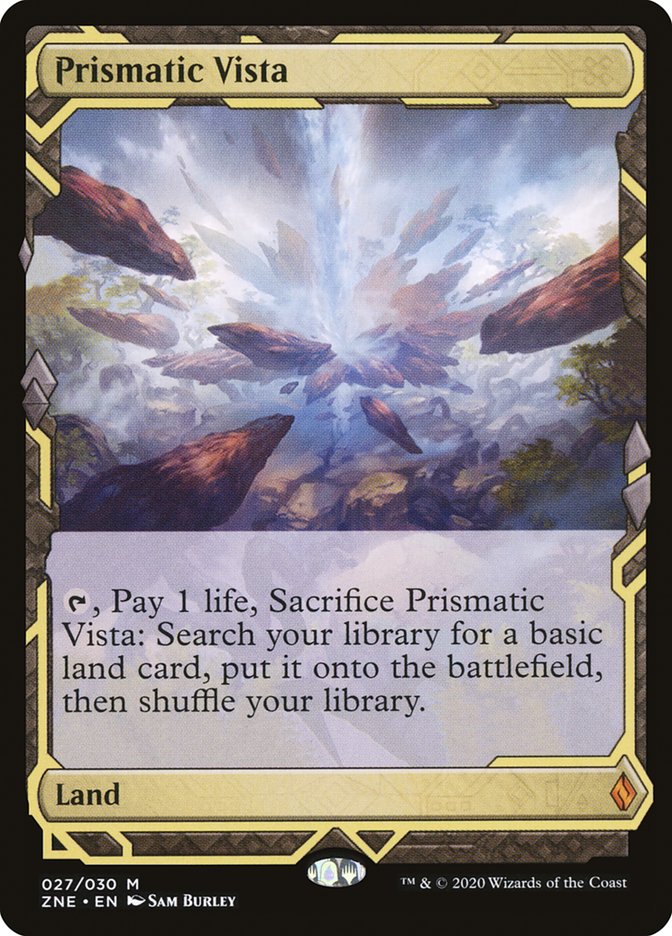 Prismatic Vista (Expeditions) [Zendikar Rising Expeditions] [Foil]