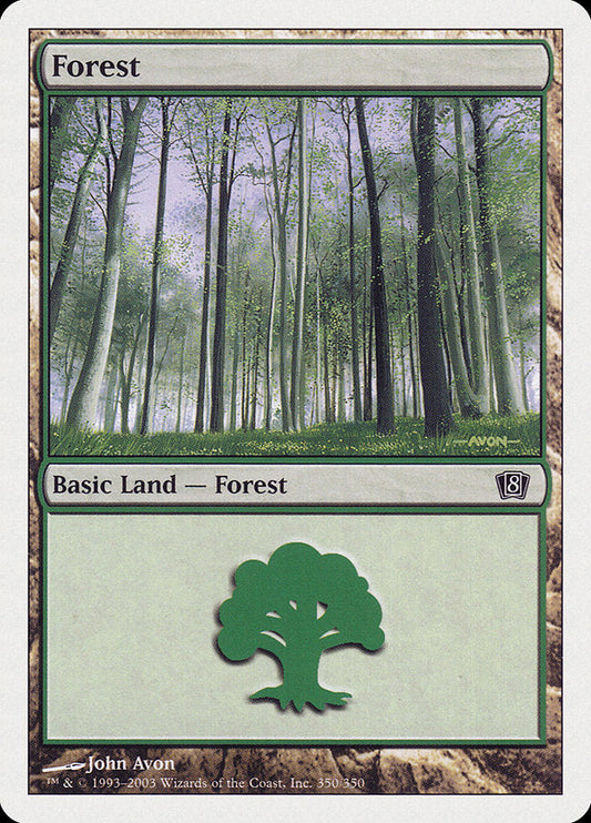 Forest (350) [Eighth Edition] [Foil]