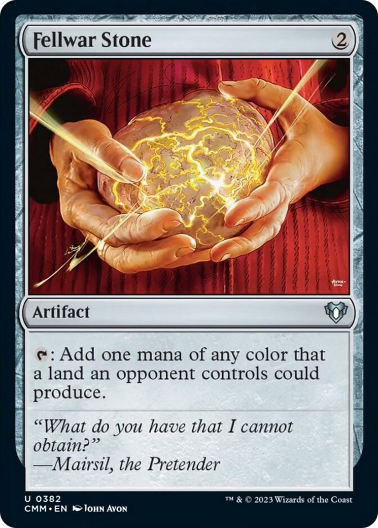 Fellwar Stone [Commander Masters] [Foil]