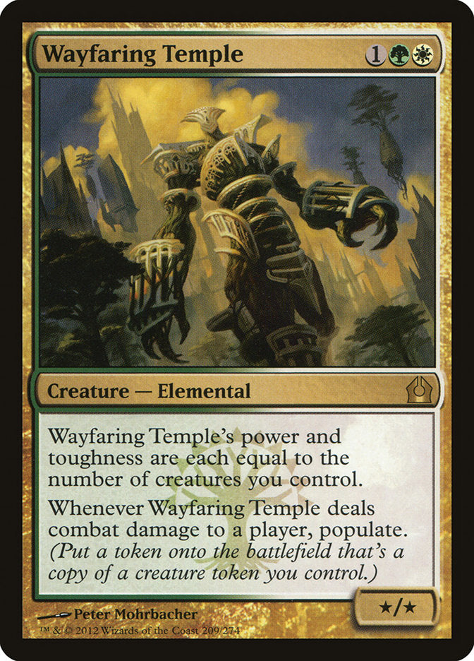 Wayfaring Temple [Return to Ravnica] [Foil]