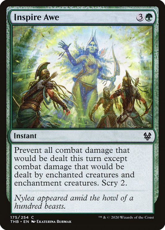 Inspire Awe [Theros Beyond Death] [Foil]