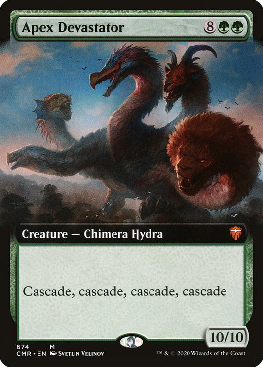 Apex Devastator (Extended Art) [Commander Legends] [Foil]