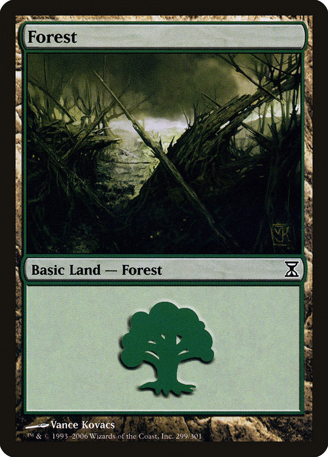 Forest (299) [Time Spiral] [Foil]