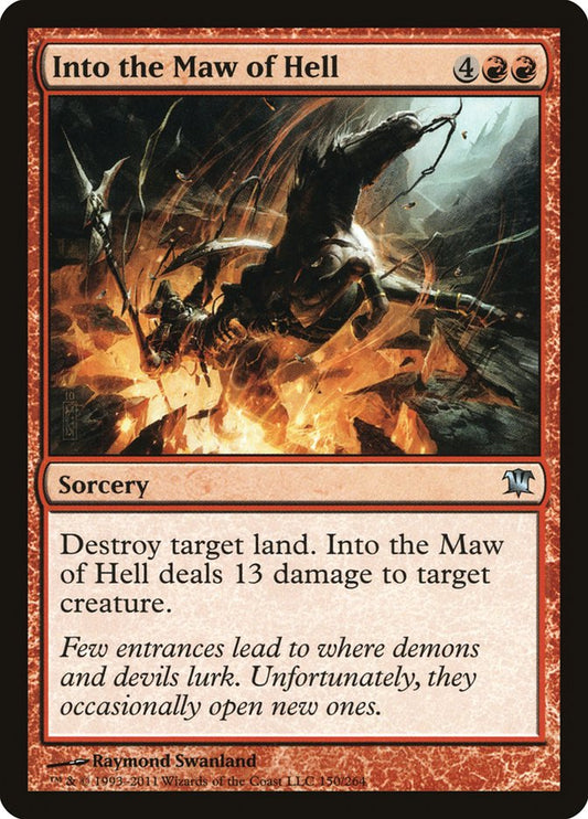 Into the Maw of Hell [Innistrad] [Foil]