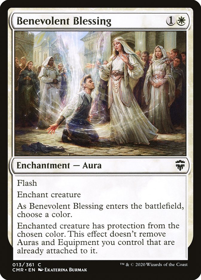 Benevolent Blessing [Commander Legends] [Foil]