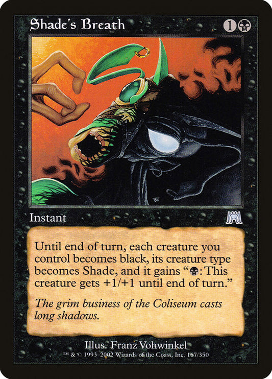 Shade's Breath [Onslaught] [Foil]