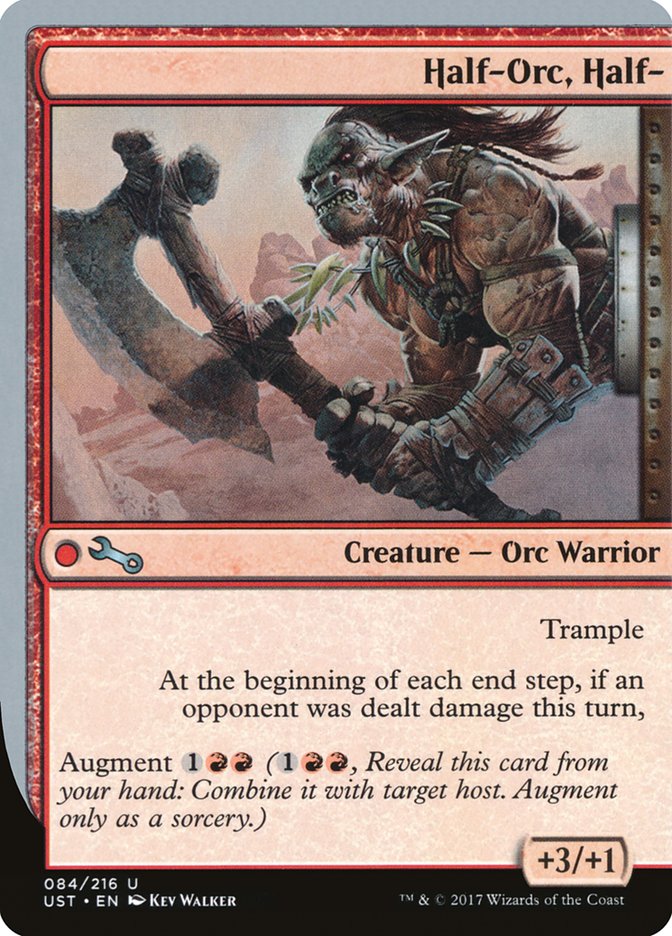 Half-Orc, Half- [Unstable] [Foil]