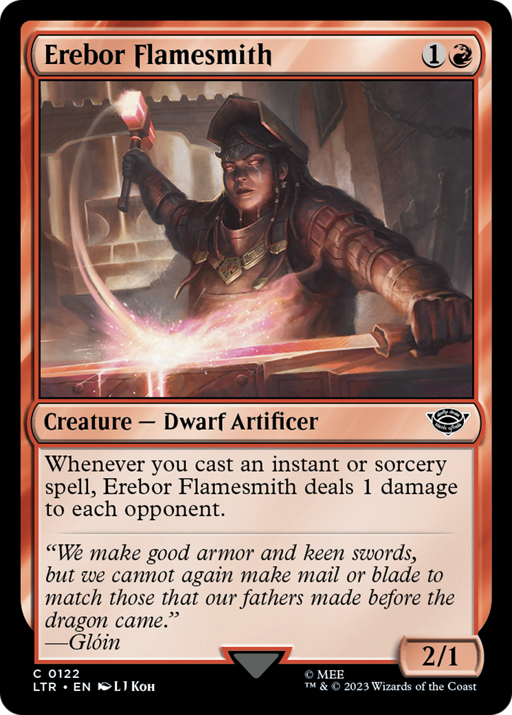 Erebor Flamesmith [The Lord of the Rings: Tales of Middle-Earth] [Foil]
