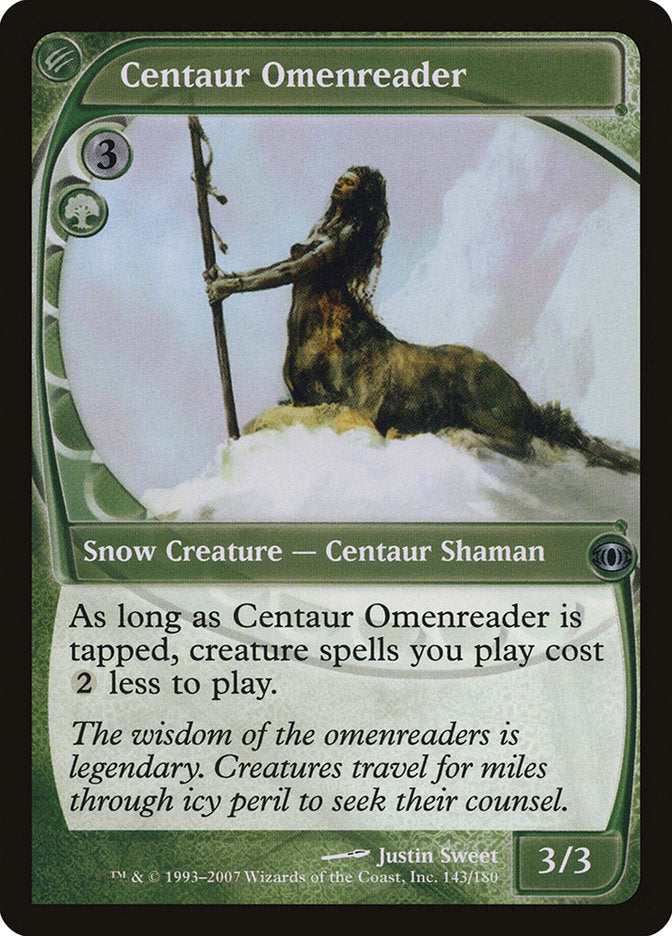 Centaur Omenreader [Future Sight] [Foil]