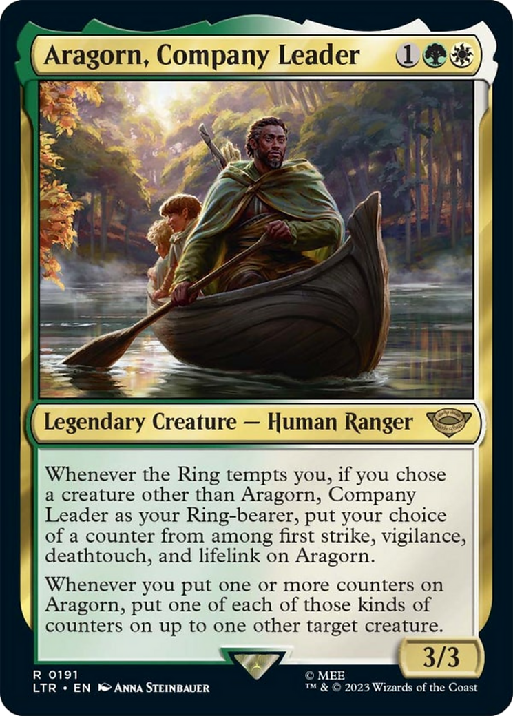 Aragorn, Company Leader [The Lord of the Rings: Tales of Middle-Earth] [Foil]