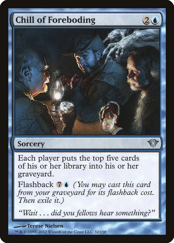 Chill of Foreboding [Dark Ascension] [Foil]