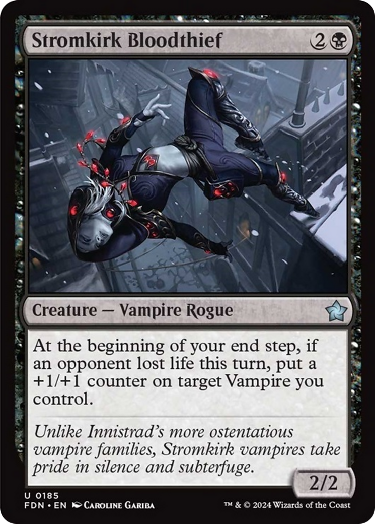 Stromkirk Bloodthief [Foundations] [Foil]