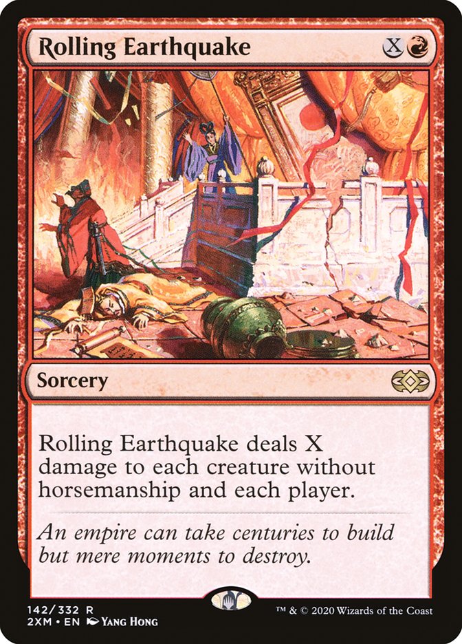 Rolling Earthquake [Double Masters] [Foil]