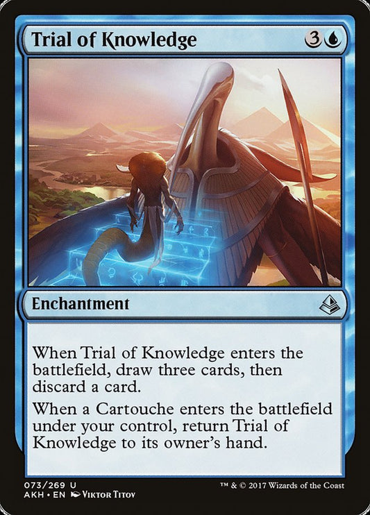 Trial of Knowledge [Amonkhet] [Foil]