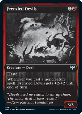 Frenzied Devils [Innistrad: Double Feature] [Foil]