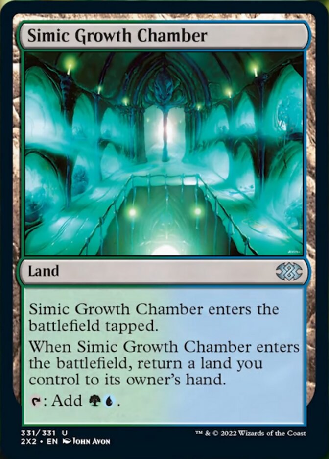 Simic Growth Chamber [Double Masters 2022] [Foil]