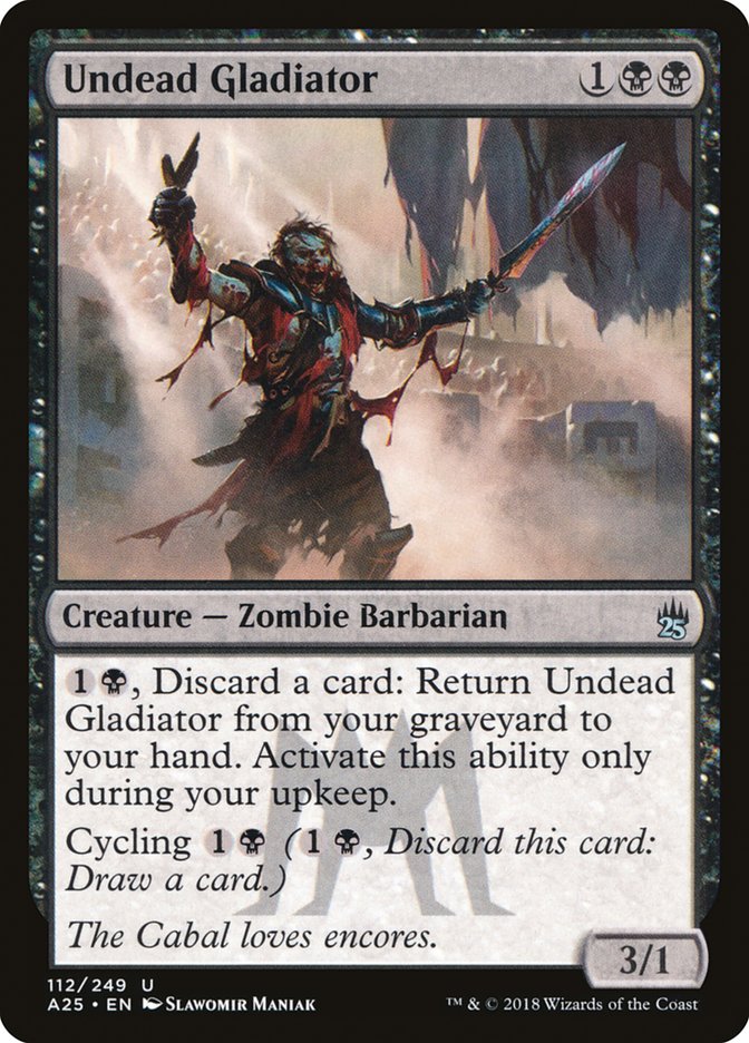 Undead Gladiator [Masters 25] [Foil]
