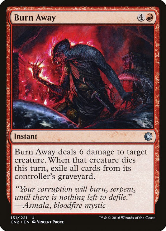 Burn Away [Conspiracy: Take the Crown] [Foil]