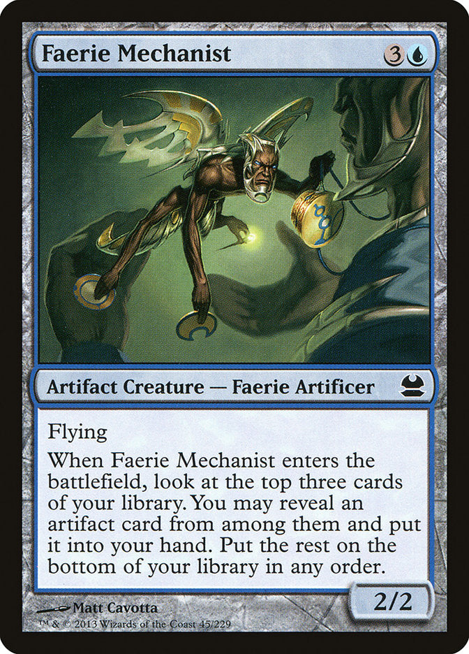 Faerie Mechanist [Modern Masters] [Foil]