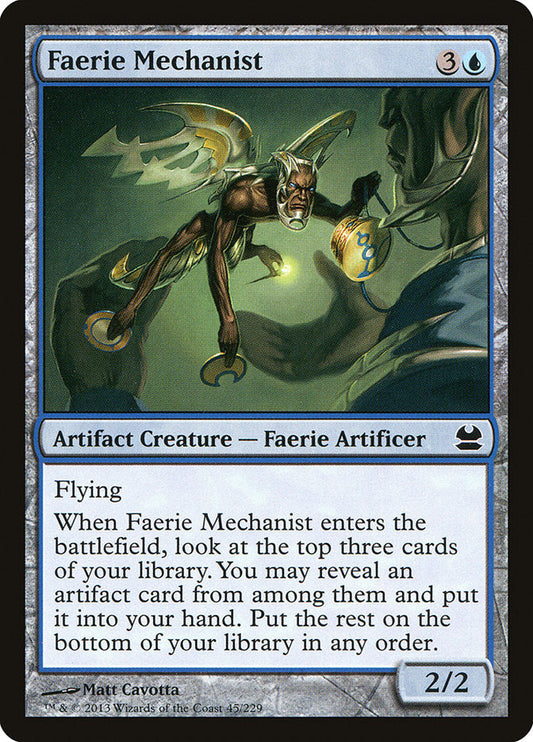 Faerie Mechanist [Modern Masters] [Foil]
