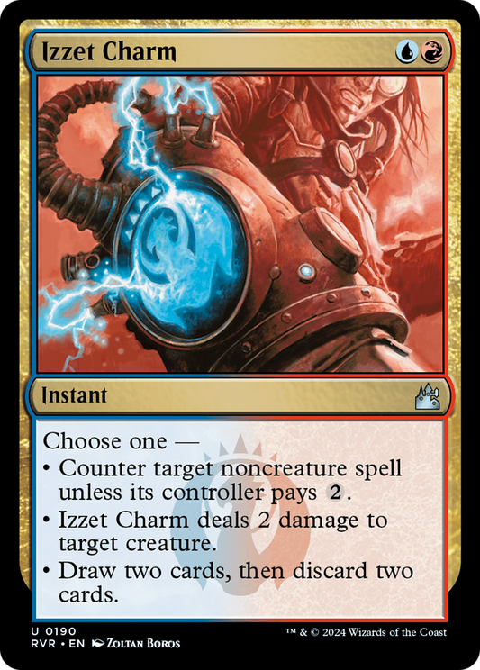 Izzet Charm [Ravnica Remastered] [Foil]