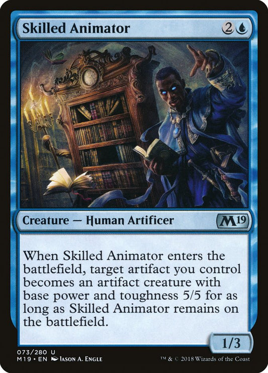 Skilled Animator [Core Set 2019] [Foil]