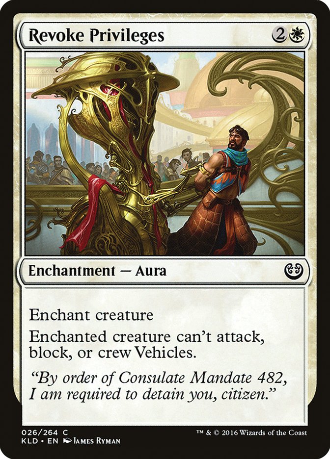 Revoke Privileges [Kaladesh] [Foil]
