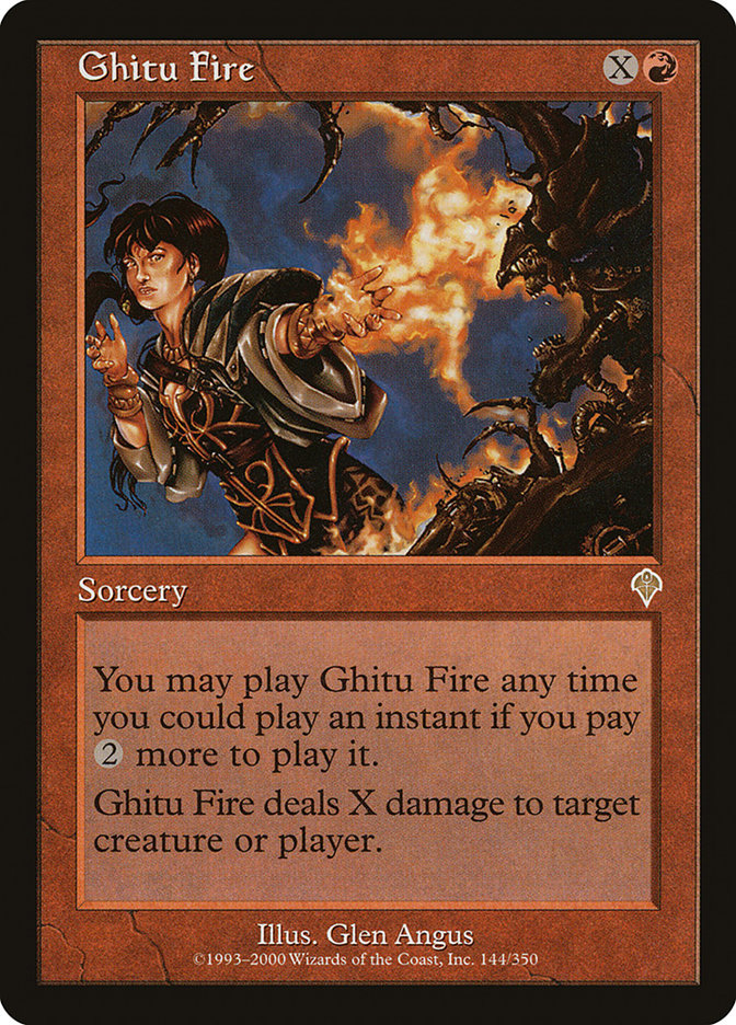 Ghitu Fire [Invasion] [Foil]