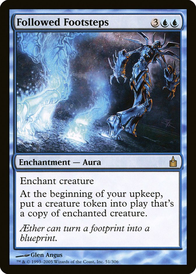 Followed Footsteps [Ravnica: City of Guilds] [Foil]
