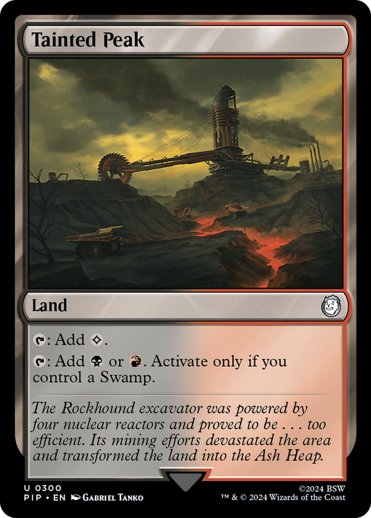 Tainted Peak [Fallout] [Foil]