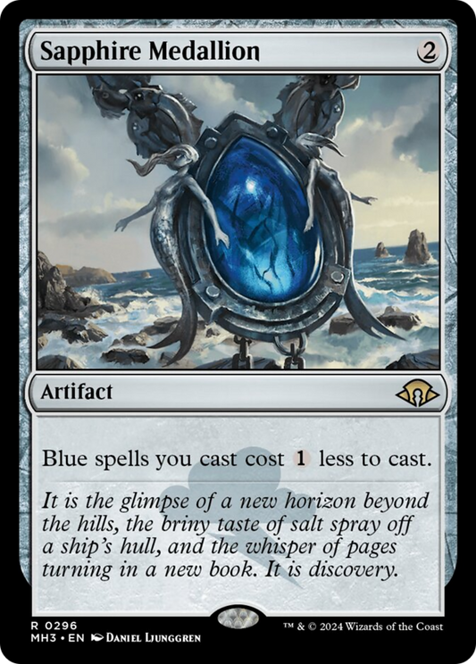 Sapphire Medallion [Modern Horizons 3] [Foil]