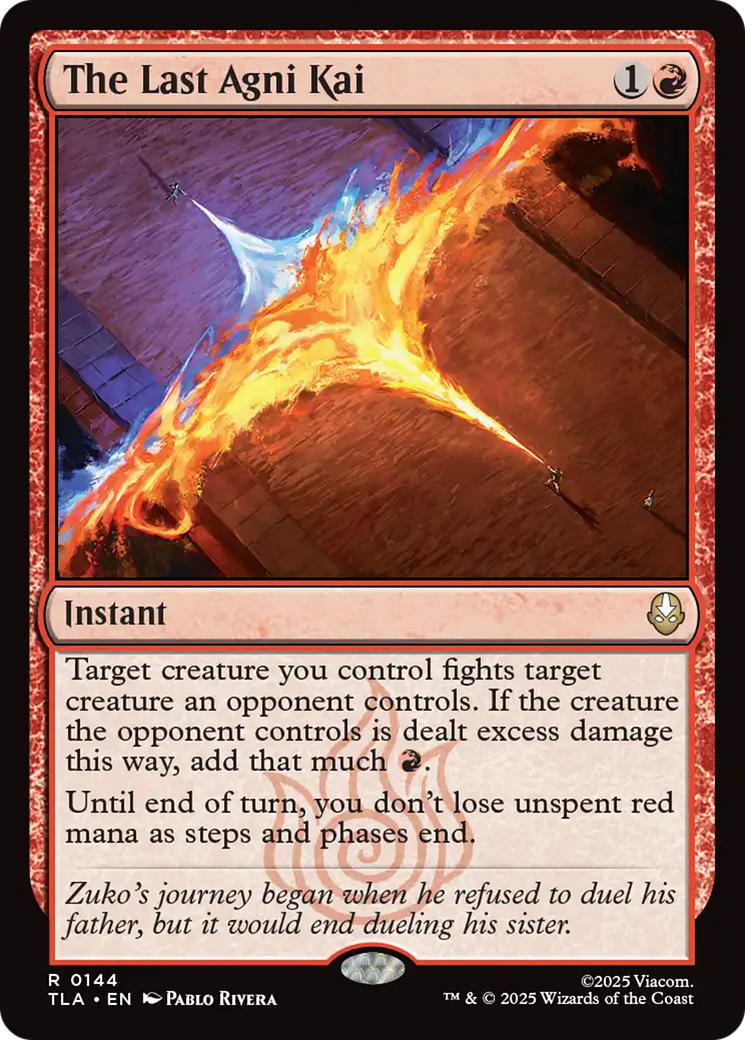 The Last Agni Kai [Avatar: The Last Airbender] [Foil]