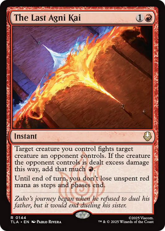 The Last Agni Kai [Avatar: The Last Airbender] [Foil]